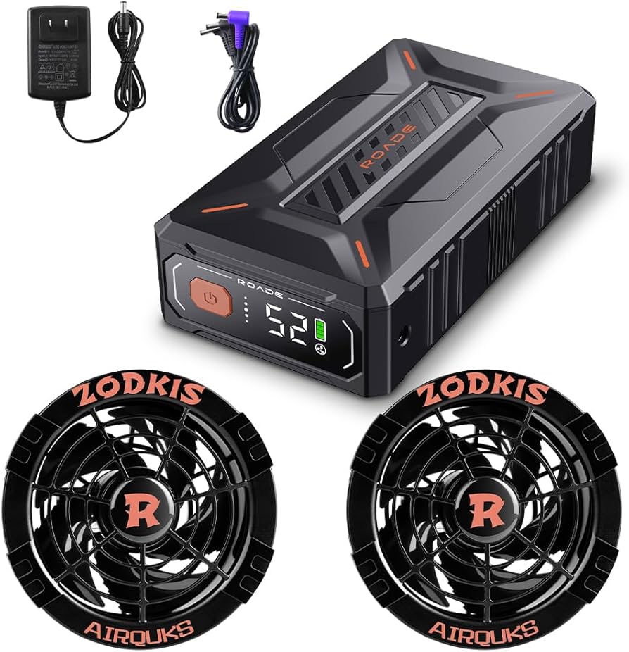 新品:52V暴風&2025新登場ファンバッテリーセット Amazon.co.jp: 【2025年暴風新登場 52V超高出力】 ファン